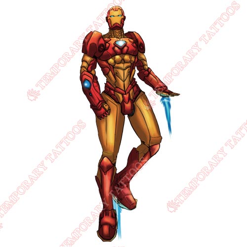 Iron Man Customize Temporary Tattoos Stickers NO.213